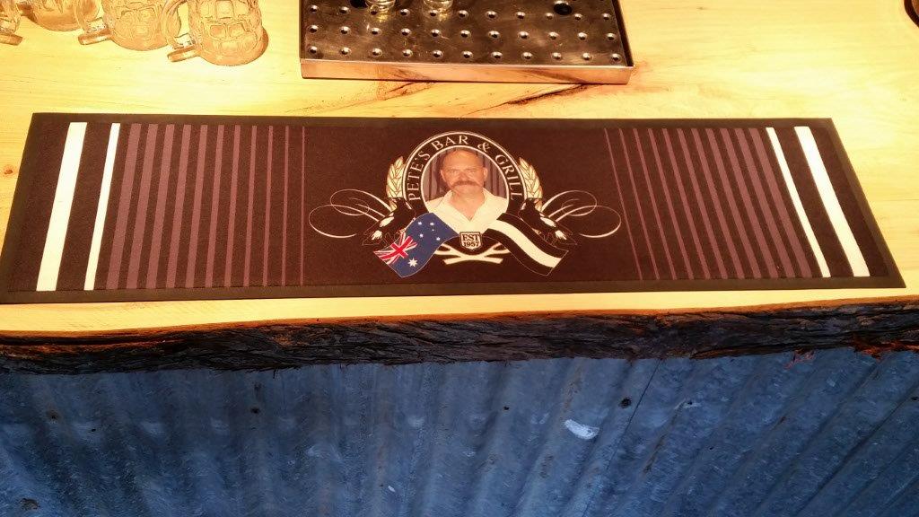 Design Your Own Bar Mats And Bar Runners